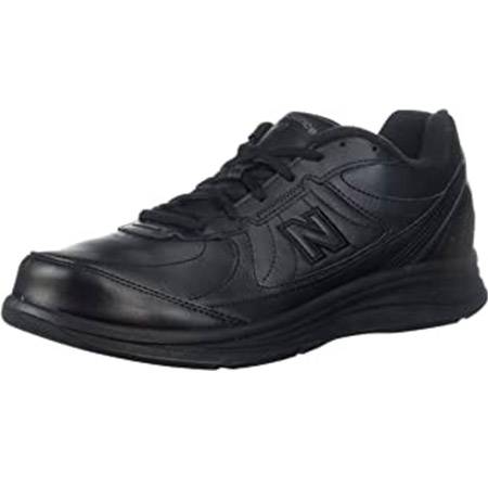New Balance Men’s MW577 Leather Hook-and-Loop Walking Shoe