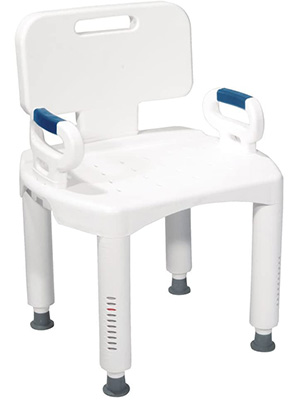 Drive Medical Shower Chair with Back