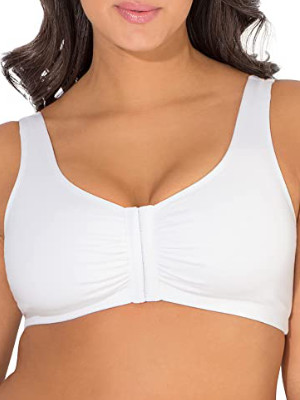 Fruit of the Loom Women’s Front Close Built-Up Sports Bra