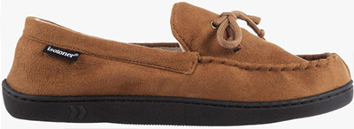 Isotoner Men's Microsuede Moccasin Slippers