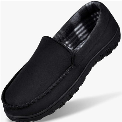 mixin elderly mens slippers with memory foam